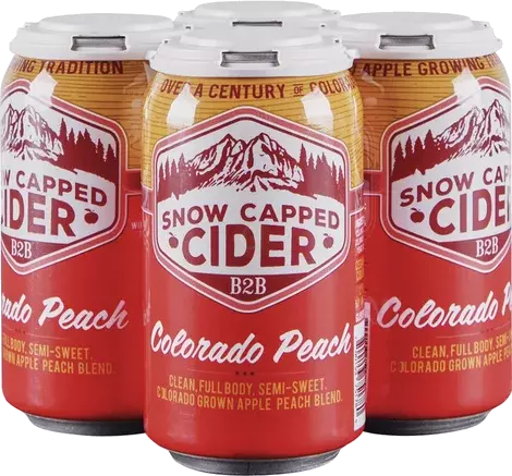 Snow Capped Cider Colorado Peach