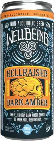 Wellbeing Hellraiser Dark Amber Non Alcoholic