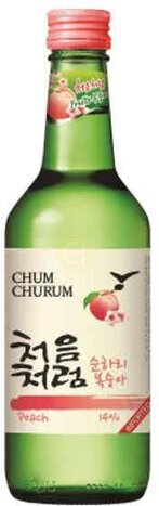 Chum Churum Soon Hari Peach Soju Gol Eg
