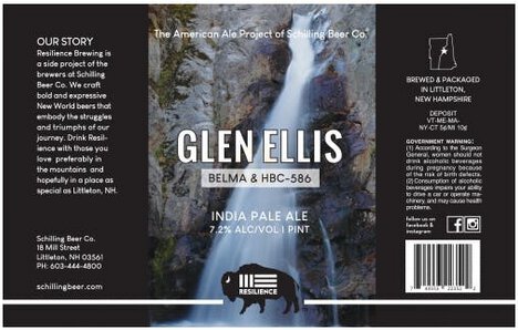 Resilience Brewing Co Glen Ellis Ipa