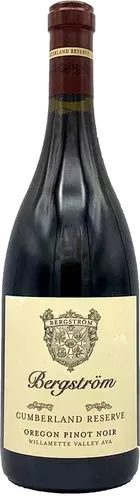 Bergstrom Wines Pinot Noir Cumberland Reserve Willamette Valley