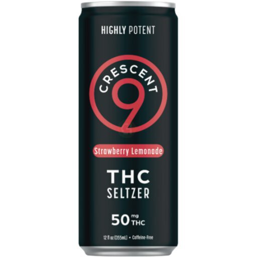 Crescent Strawberry Lemonade 50mg 12OZ - Kirby Wines & Liquors