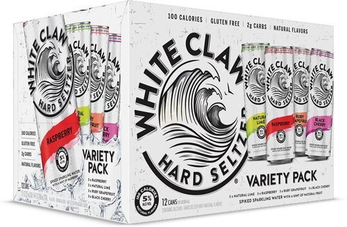 White Claw Hard Seltzer Variety Pack No 1 Cn 2/12 Case