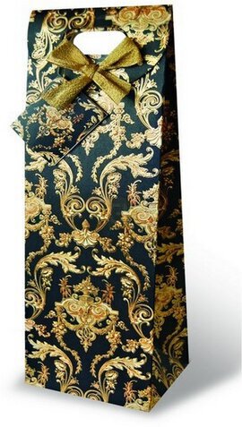 Wrap Art Gift Bag Versailles Black