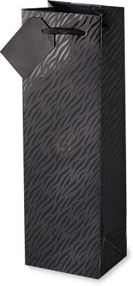 Cakewalk Zebra Stripe Black Gift Bag