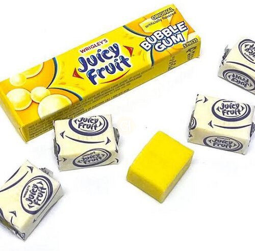 Juicy Fruit Bubble Gum Assorted Flavors