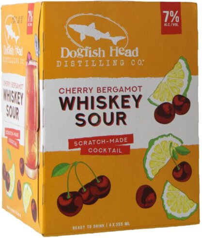 Dogfish Head Cherry Bergamot Whiskey Sour Can