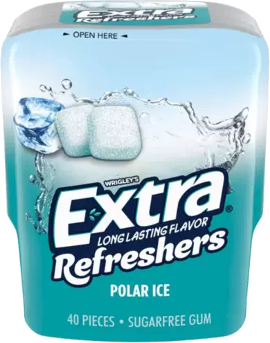 Wrigley's Extra Refreshers Polar Ice 40pcs