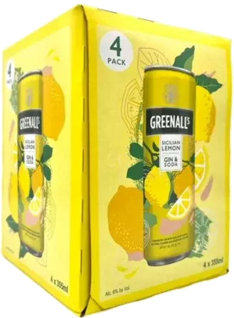 Greenall's Gin & Soda Sicilian Lemon