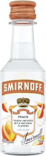 Smirnoff Flavored Nip Vodka Peach