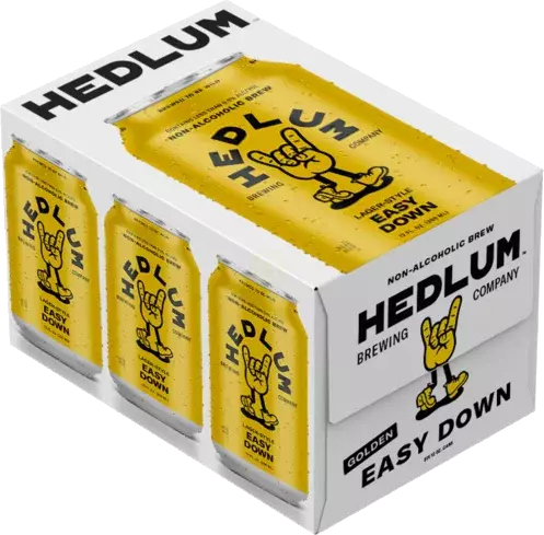 HEDLUM BREWING EASY DOWN LAGER 6PK CAN