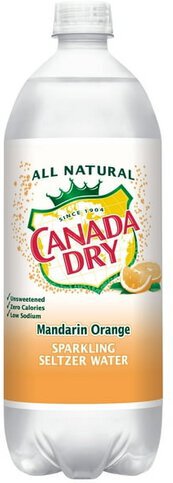 Canada Dry Mandarin Orange Sparkling Seltzer