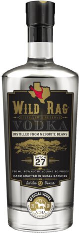 Wild Rag Mesquite Bean Vodka
