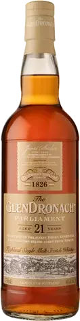 The GlenDronach Single Malt Scotch Whisky Parliament Aged 21 Years