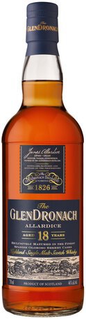 The GlenDronach Single Malt Scotch Whisky Allardice Aged 18 Years