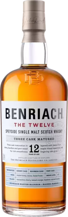 Benriach The Twelve Speyside Single Malt Scotch Whisky - Vendome