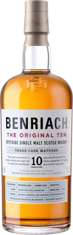 Benriach The Original Ten Speyside Single Malt Scotch Whisky