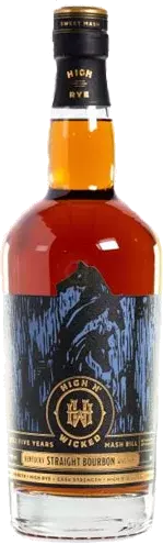 High N Wicked Years Old Mash Bill Cask Strength High Rye Kentucky Straight Bourbon Whiskey