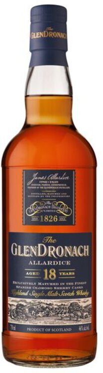 Glendronach 18 Year Single Malt Scotch Whisky - Today Wine