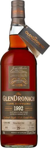 GlenDronach 29 Year Single Cask Single Malt Scotch Whisky