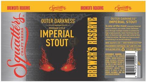Squatters Outer Darkness Stout Ln750ml