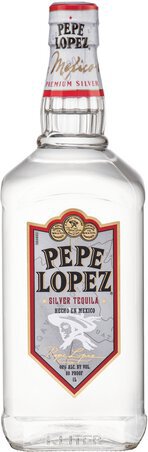 Pepe Lopez Silver Tequila