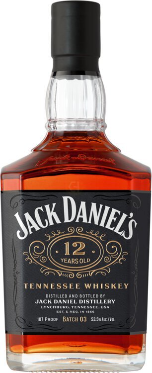 Jack Daniel's 12YR Tennessee Whiskey (Batch 03) 700ML Metro
