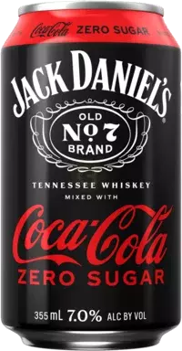 Jack Daniel’s & Coca-Cola Zero Sugar