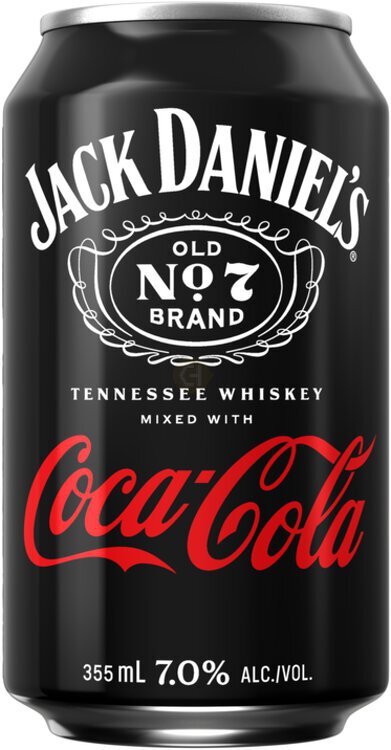 Jack Daniel's & Coca-Cola 355ML - Downtown Seattle's source for