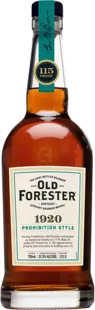 Old Forester Whiskey Row Series: 1920 Prohibition Style Kentucky Straight Bourbon Whisky
