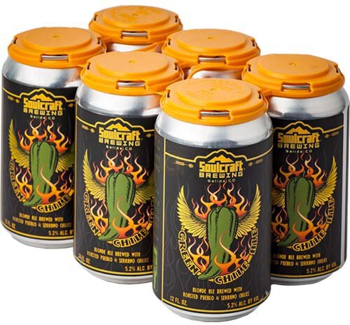 Soulcraft Brewing Can Green Chilie Ale