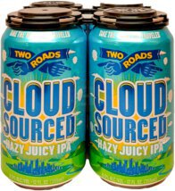 Two Roads Cloud Sourced Hazy Juicy IPA Cans
