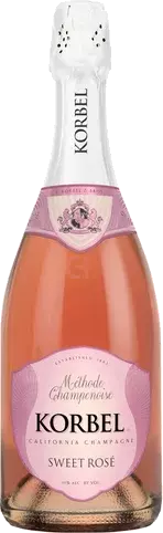 Korbel Sweet Rosé California Champagne