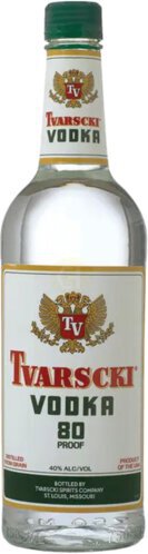 Tvarscki 80 Proof Vodka