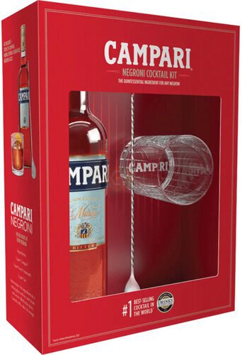Campari Gift Set Italian Bitters