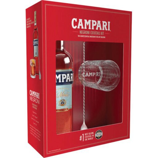 Campari 150周年記念ラベル 3本セット Campari Gift Set Italian Bitters - Barrel 2 Bottle Vacaville CA