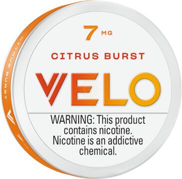 Velo Pouches Citrus Burst 7mg Tin