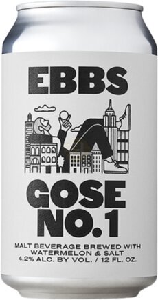 Ebbs Brewing Gose No1 6pk Cans