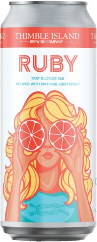 Thimble Island Ruby Tart Blonde Ale Can