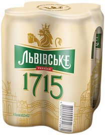 Lvivske 1715 Ukrainium Lager Ukraine Beer