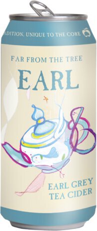 Far From The Tree Earl Grey Cider Cans
