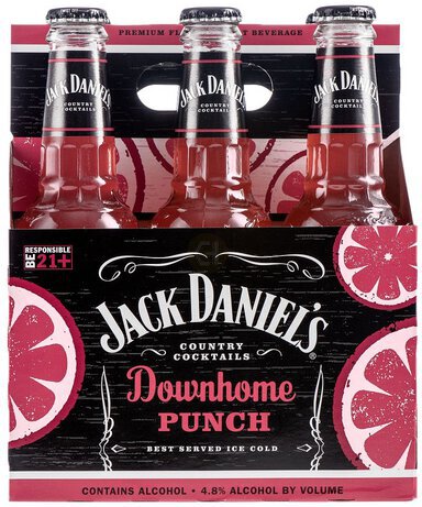 Jack Daniel's Country Cocktails Downhome Punch Lite