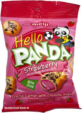 Meiji Hello Panda Straw Bag