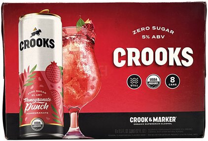 Crooks Pomegranate Punch Zero Sugar