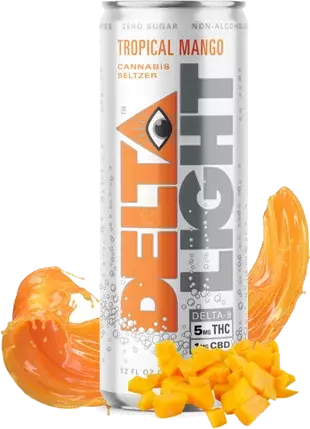 Delta Seltzer Mango Hemp 12o