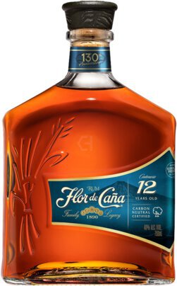 Flor De Cana 12yr Centenario W Glass