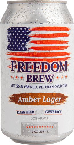 FREEDOM BREW AMBER LAGER 