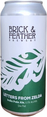 Brick & Feather Brewery Letters From Zelda Neipa Turners Falls Ma