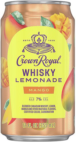 Crown Royal Whisky Lemonade Mango Sgl