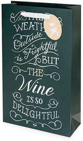 Wine Weather Double Wine Bag